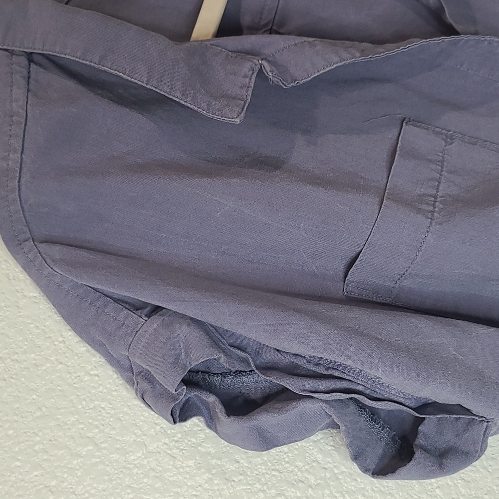 Cloth & Stone blue button down shirt medium - Picture 6 of 12
